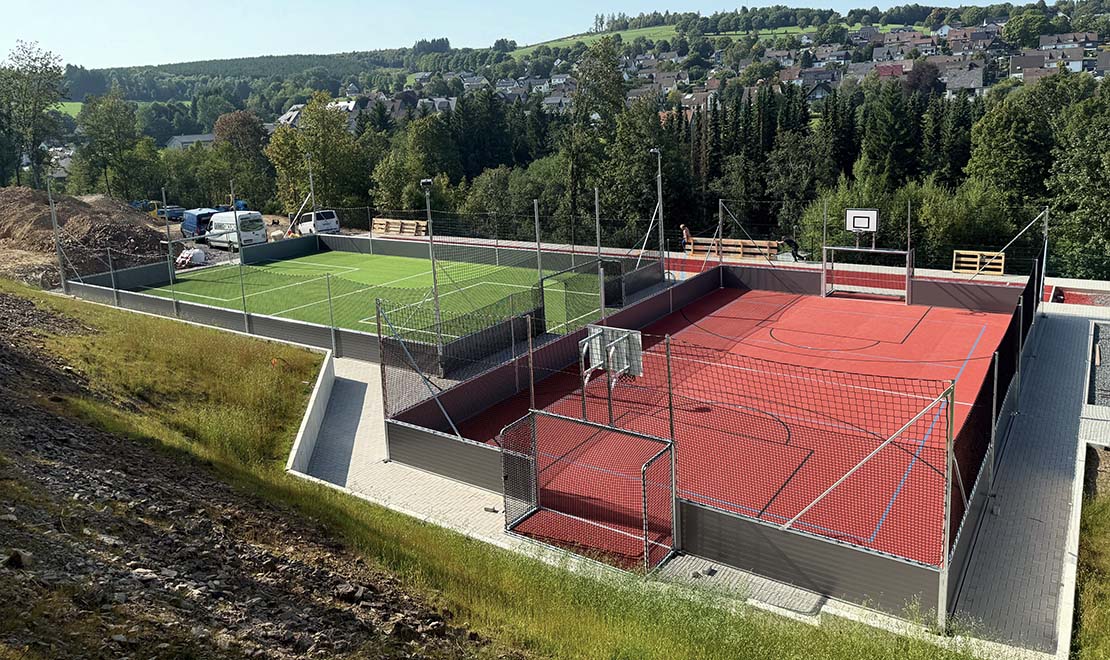 Pulverwaldstadion des Tus Erndtebrück 1895 e.V. 